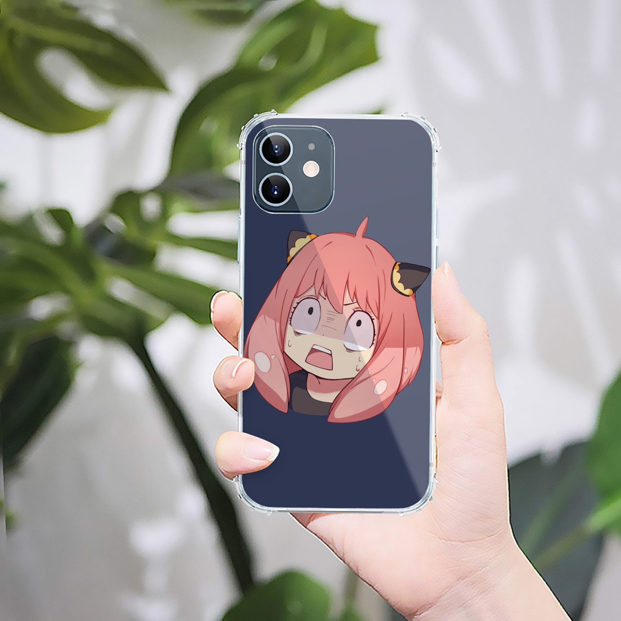 （画像用） SPY×FAMILY间谍家家酒 【iPhone 12シリーズ対応】透明スマホケース（クリアソフトケース）